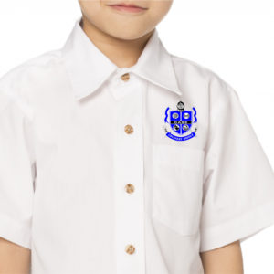 BOYS POPLIN SHORT SLEEVE SHIRT